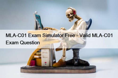 MLA-C01 Exam Simulator Free - Valid MLA-C01 Exam ...